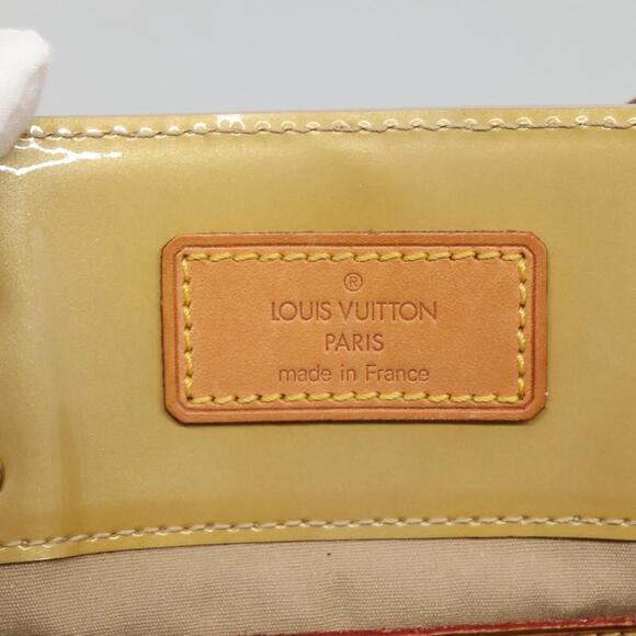 LOUIS VUITTON Monogram Vernis Reade MM Hand Bag Beige M91141 - Picture 10 of 16
